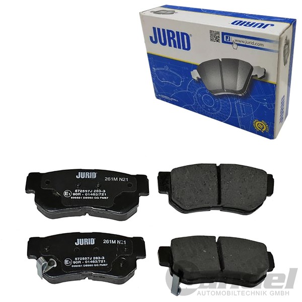 Jurid BremsbelÄGe Hinten Passend FüR Hyundai Elantra Getz Grandeur Highway Matri-image