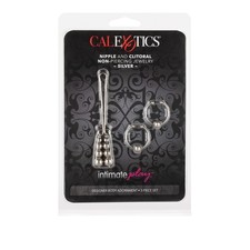 Nipple and Clitoral Non-Piercing Jewelry - Silver