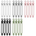 Data Cable Organizer, Upgrade Silicone Cable Ties Reusable Cable Management9363