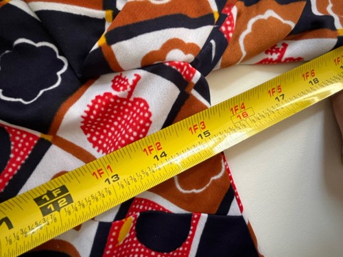 Pantalones Traje y Camisa De Colección Años 60 Gráficos de Frutas Pierna Ancha Pantalones Cinturón 2 Piezas Poli/nylon MOD - Imagen 20 de 23