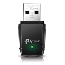 AC1300 USB WiFi Adapter - Dual Band 2.4G/5G for PCs  Laptops, MU-MIMO Tech