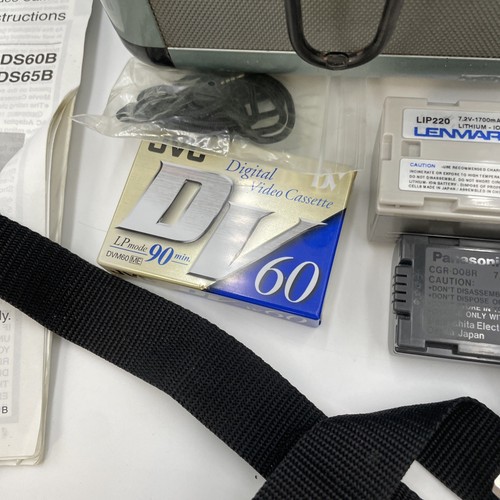 Panasonic NV-DS6 Digital Video Camera & Accessories in Case Pat Tested B11 - Picture 10 of 13