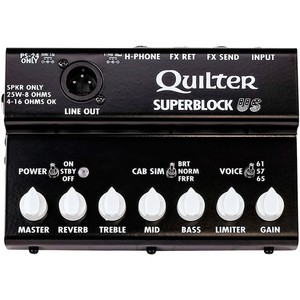 Quilter Labs SUPERBLOCK US 25w Guitar Amp Head Black