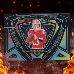2024 Panini Obsidian BROCK PURDY Vitreous #15 SSP