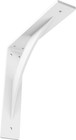 BKTM02X12X12LEPWH 2 Inch W X 12 Inch D X 12 Inch H Legacy Steel Bracket, White P