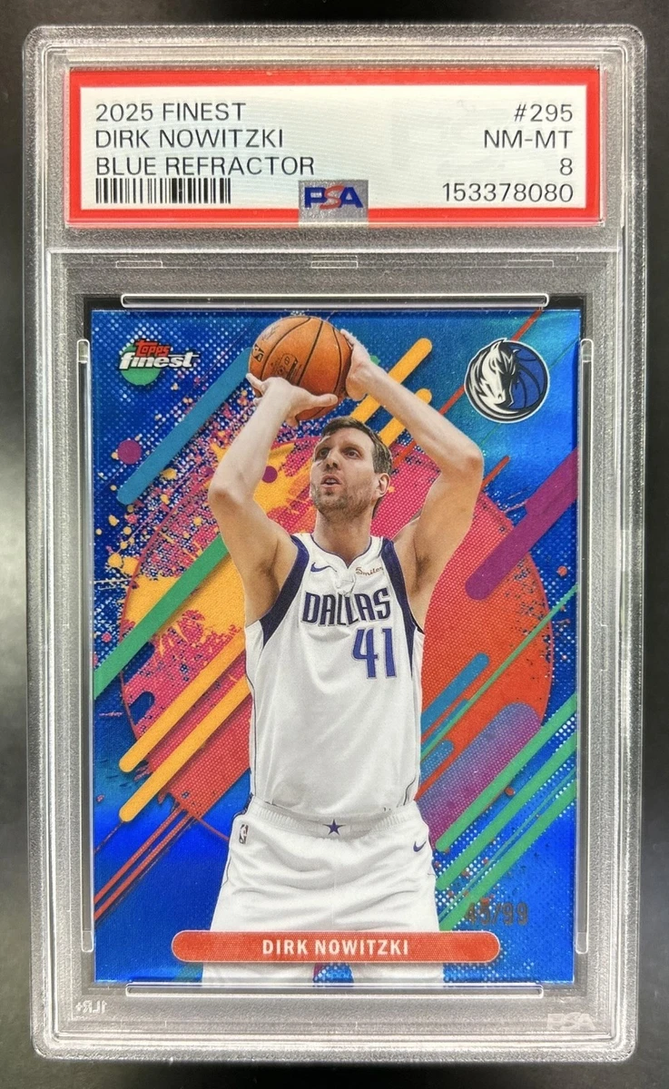 Topps Dirk Nowitzki Basketball Serial Numbered Sports Trading