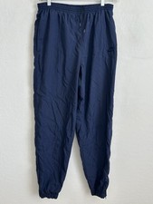 Vtg Nike Windbreaker Pants Mens Large Blue Track Parachute Rare 80s 90s READ 