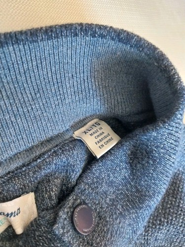 Tommy Bahama Island Zone Coolside Sweater Weste Snap Herren Größe XL Blau - Bild 10 von 10