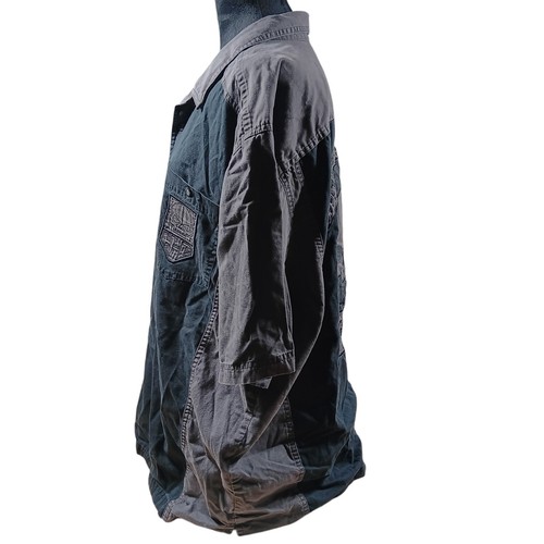 Harley-Davidson Gr. XXL Sinister Skull Embroidered Distressed Button Shirt - Bild 5 von 15
