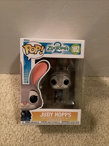 Funko Pop! JUDY HOPPS #1652~ CASI COMO NUEVO~ DISNEY ZOOTOPIA SERIE 2~ - Imagen 6 de 6