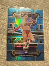 2024 Panini Select WWE - Concourse Tiffany Stratton #36 Light Blue Prizm /249