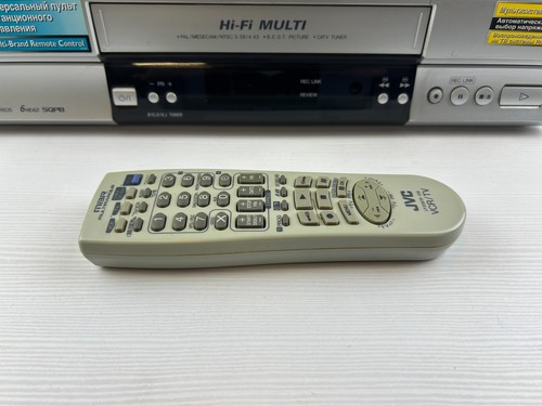 JVC VHS Videorecorder HR V605 HIFI 6 HEAD Player Recorder Multi System - Bild 4 von 5