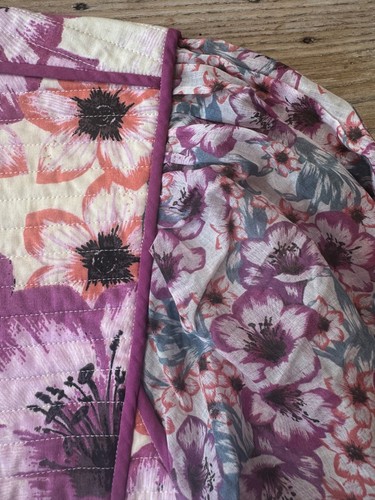 NEW! Stunning ISABEL MARANT ÉTOILE Pink Floral "Halita" Quilt Wrap BLOUSE, 34, 6 - Picture 4 of 8