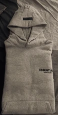 dark oatmeal essentials hoodie