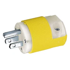 Hubbell Wiring Device-Kellems Hbl52cm66c Straight Blade Plug, 5-15P, 15 A, 125V