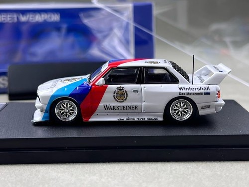 SW 1:64 White M3 E30 LTO Coupe Widebody #14 Sports Model Diecast Collect Car - Picture 9 of 12