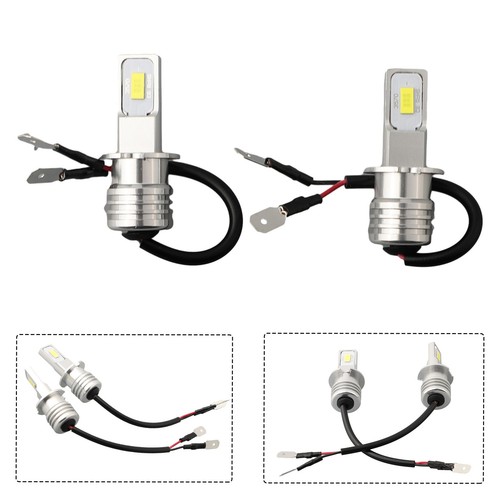 Fitments H Light LED White Super Bright X H Headlight Fog Light Actual - Picture 3 of 12
