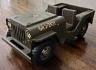 VINTAGE 1960's TONKA GR2-2431 Army Military truck Jeep Pressed Steel
