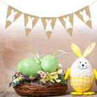  3 Meters Spring Party Decorations Bunting Flags Easter Rabbit Garland