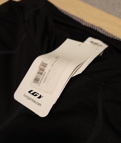 NWT Louis Garneau Cycling Leggings Womens Sz L Black Solano 2 73564 1060218 - Picture 5 of 21