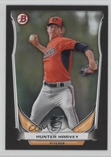2014 Bowman Draft Top Prospects Asia Exclusive Black Hunter Harvey #TP-27