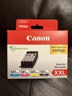 Original Canon CLI-581XXL BK/C/M/Y Extra High Capacity Ink Cartridge Multipack