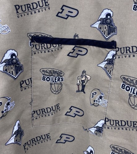 Purdue University Dudz Scrub Top Unisex Women’s Men’s- XL - Picture 4 of 4