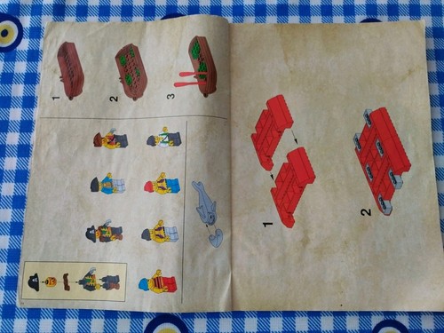 Instrucciones de construcción Lego 6289 System Pirates Red Beard Runner - Imagen 2 de 15