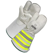 Bdg 50-9-1290-S Cut-Resistant Leather Gloves,  Cut Level A7 , Uncoated , S 1 Pr