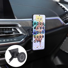 Magnetic Center Console Phone Mount Bracket For Bmw X5 G05 X6 G06 2019-2022 Us