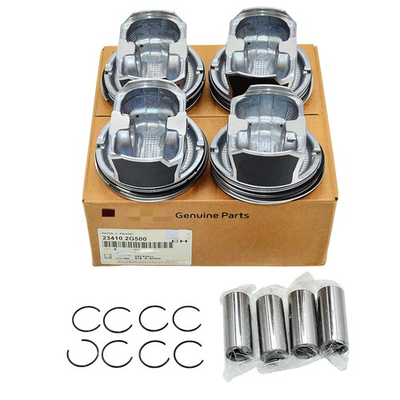 #ad NEW Engine Piston w Rings Kit For 2011 2019 Kia Sorento Optima Hyundai 2.4L US $99.99