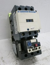 Telemecanique LC1D50 Motor Starter LRD3359 Overload Relay 110V Coil LX1D6F7