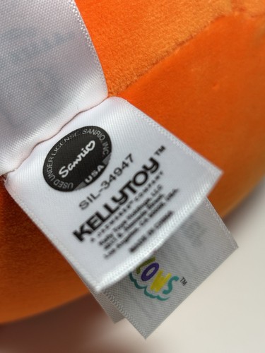 Hello Kitty Jack-O-Lantern Squishmallow Pumpkin Orange White EUC - Picture 8 of 9