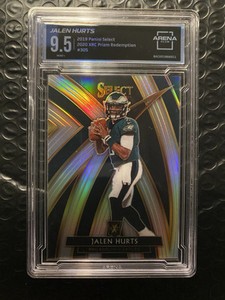 JALEN HURTS - 2019 SELECT - 2020 XRC SILVER PRIZM ROOKIE #305 - Arena  Club 9.5