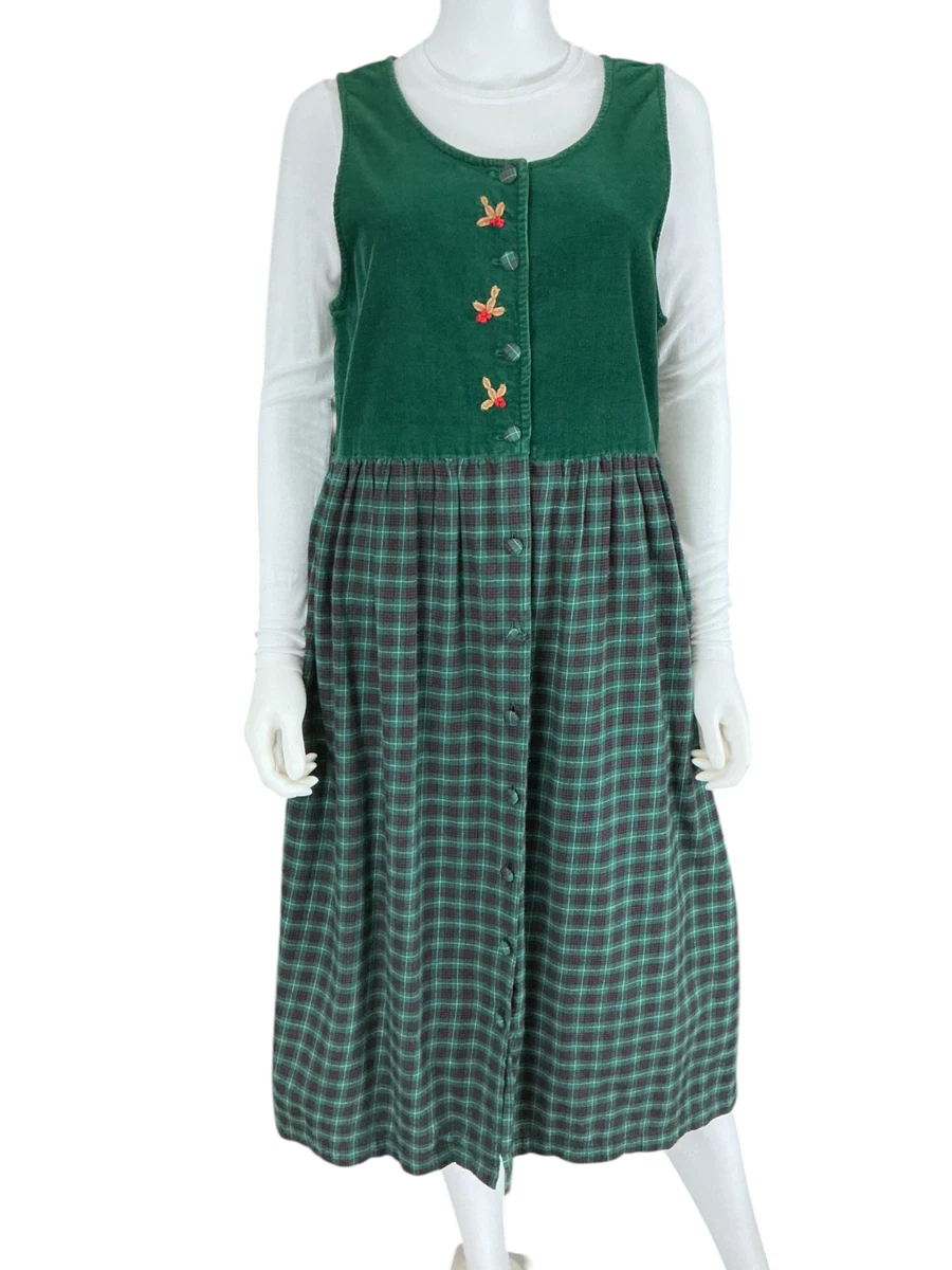 slim fit dress slacks Corduroy Pinafore Hunter Green