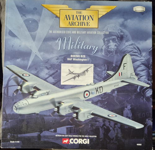 Corgi Aviation 48902 Boeing B29 RAF "Washington 1" Ltd Edition