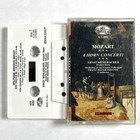 Mozart: 4 Horn Concerti- Muhlbacher/Bauer-Theussl (1982) Cassette Tape Tested