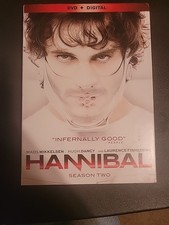 Hannibal: Season Two (DVD, 2014) (Mads Mikkelsen, Hugh Dancy) 4-Disc + Slipcover
