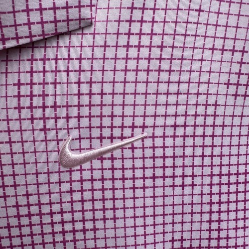Camisa Polo Nike Para Hombres XL Rosa Púrpura Rejilla Dri-Fit Golf Ajuste Estándar CK6243-663 - Imagen 4 de 10