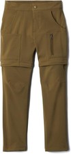 Columbia Girls Frontrange Convertible Pant Medium 10-12 New Olive Green EUC
