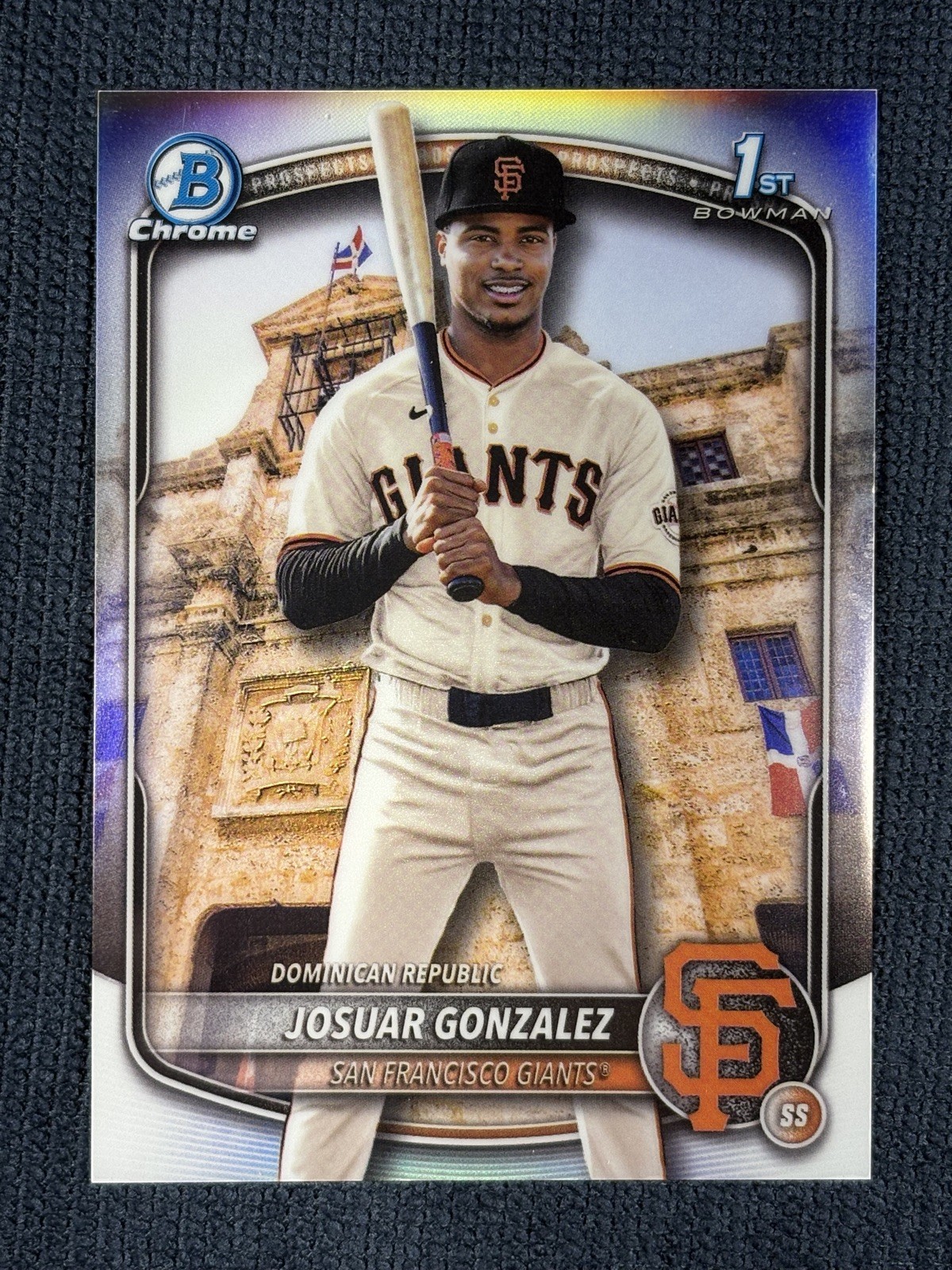 Josuar Gonzalez  International Refractor SSP 2025 Bowman Chrome 1st DR