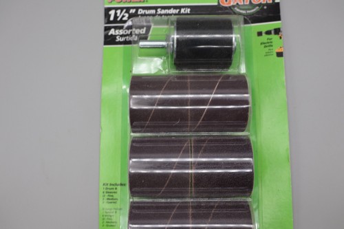 Gator Power 1 1/2" Trommelschleifset: 1 Trommel, 6 Hülsen (50/80/120) - #6096 - Bild 3 von 5