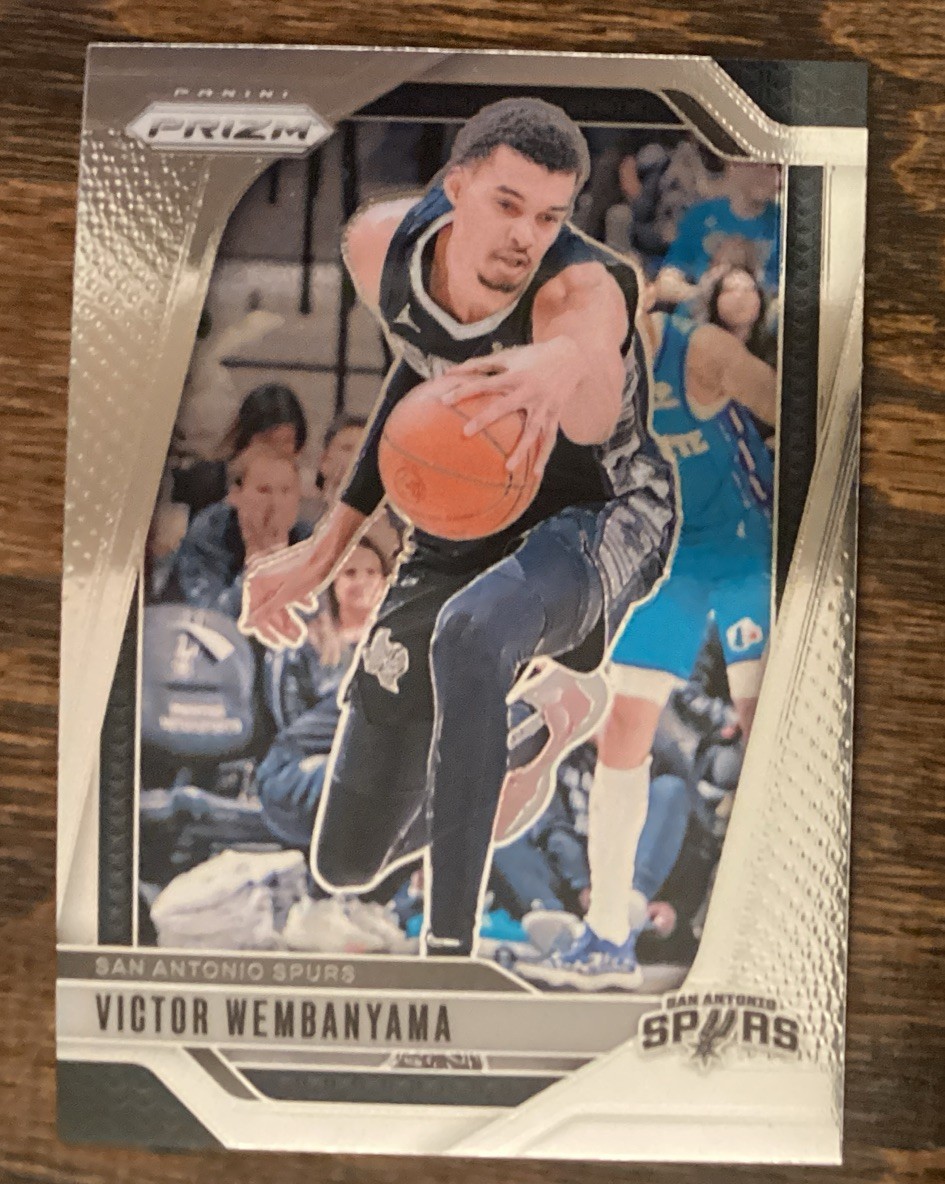 2024-25 Panini Prizm VICTOR WEMBANYAMA Silver Base San Antonio Spurs NBA #172