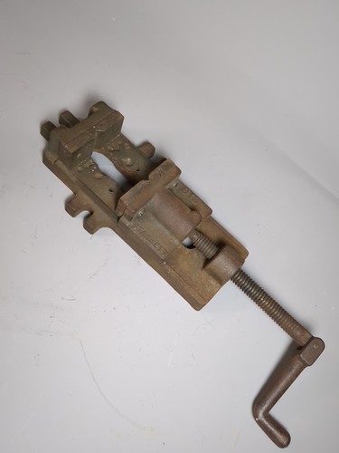 Vintage Starrett 913 1/2 Bohrer Presse Maschinist Schraubstock 3,5" Backenbreite Präzision - Bild 12 von 14
