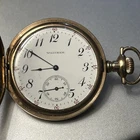 1912 Waltham Model 1894 Pocket Watch Gold Filled 7J 12S Antique Hunting Running