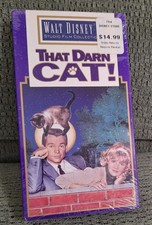 THAT DARN CAT! / WALT DISNEY STUDIO / VHS / BRAND NEW! / FACTORY SEALED!