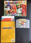 Mario Party 3 (Nintendo 64, 2001) Box Manual Complete CIB N64 Very Good Shape