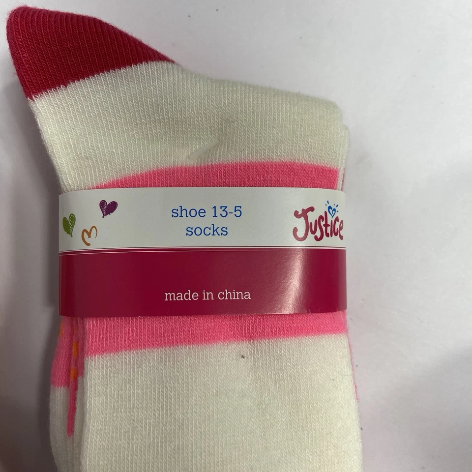 Gap Justice Lot Of Girls Socks Medium 13-2 Knee Socks Boot Socks - Image 4 of 4