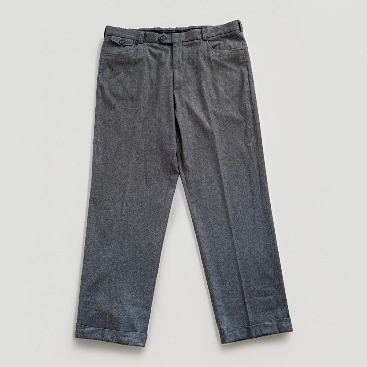 Ermenegildo Zegna Gray Pants Wool for Men | Updated Sep 2026