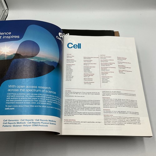 Cell Magazine Medical Journal Lot Of 9 Vol 185 #12, 13,17, 18, 19, 20,21,22-2022 - Picture 6 of 24
